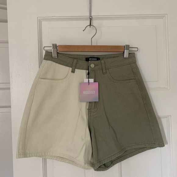 Missguided colour block shorts. Brand new with tag! - Picture 2 of 4